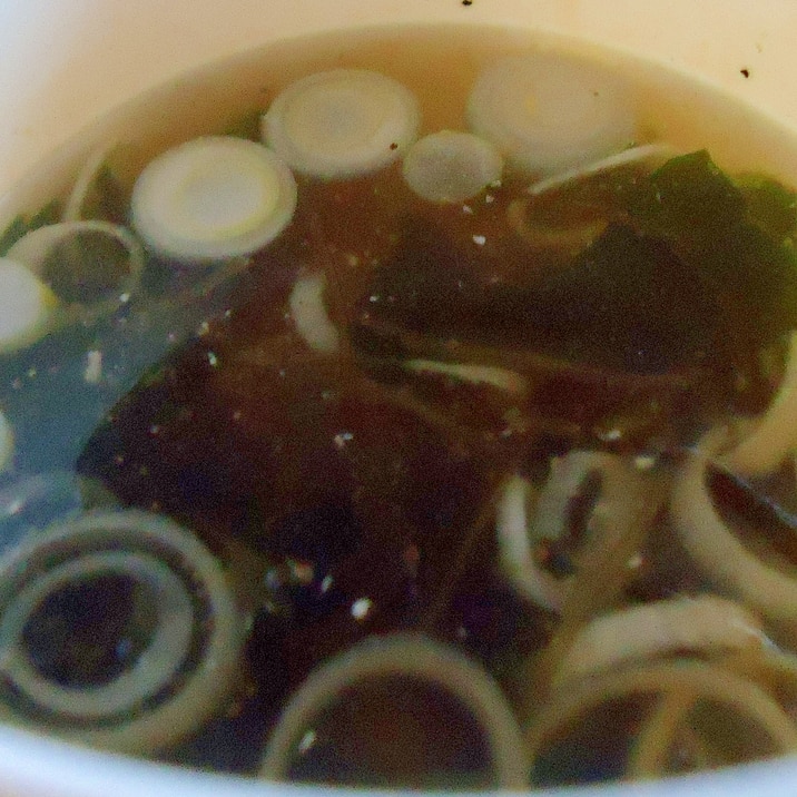 ヘルシー海藻のスープ